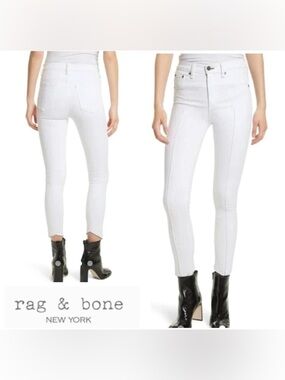 rag & bone High Rise Ankle Skinny